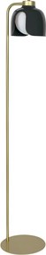 Osram - Lampa stojąca DECOR COROLLE 1xE27/15W/230V czarna/złota
