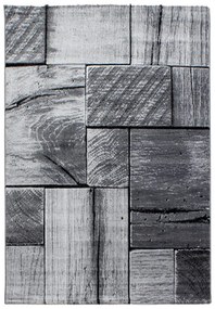 Dywan nowoczesny Parma Deski szary 200 cm x 290 cm
