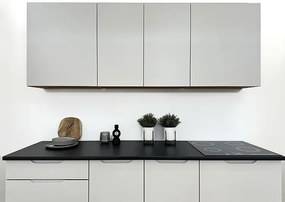 Szafka na okap 60 cm dąb artisan + popiel M2-L09