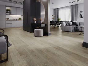 Mexen Jasper próbka paneli winylowych SPC 6,5 mm, podkład IXPE 1,5 mm, 4 V-Fuga, Dąb - F1018-S