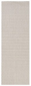 Szary chodnik odpowiedni na zewnątrz NORTHRUGS Coin, 80x200 cm