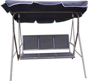Huśtawka ogrodowa COMFORT czarna