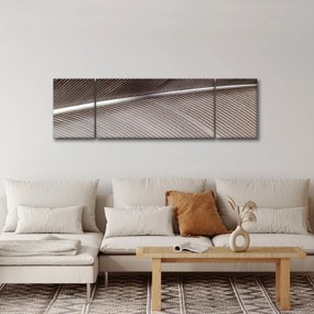Abstrakcyjny obraz włókien (170x50 cm)