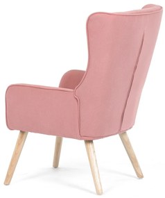 Fotel na uszach PINK2, różowy