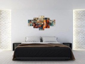 Obraz - Instrumenty muzyczne (125x70 cm)