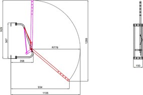 Obrotowy uchwyt na rowery elektryczne do łatwego podnoszenia 1+1 GRATIS