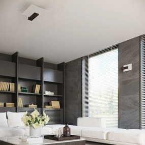 Ciemnobrązowy kinkiet Parola – Sollux