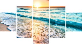 Obraz - Plaża morska (125x70 cm)
