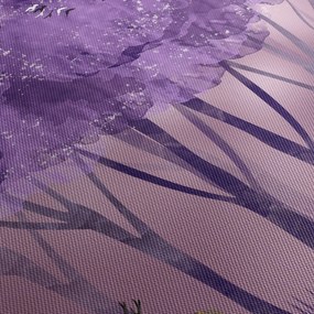 Obraz - Jeleń w magicznym lesie (170x50 cm)