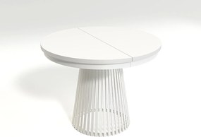 MINIO go for it, Stół rozkładany GORI w kolorze alpejska biel/biały