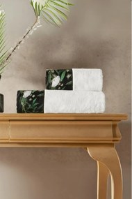 Podarunkowy zestaw ręczników CALDERON, 2 szt Biały Zestaw (ręcznik 50x100cm, ręcznik 75x150cm)