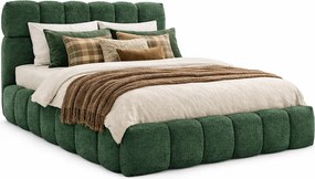 Zielone nowoczesne łóżko chmurka 5 rozmiarów P3-C20