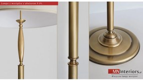 Elegancka klasyczna lampa podłogowa F-P1