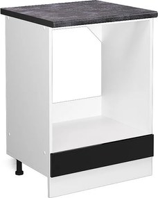 Szafka kuchenna czarny wysoki połysk 60x60x81.6 r-line