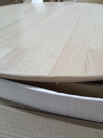 PROMOCJA Stół jadalniany NELSON z blatem w dekorze dąb miodowy 90X90 II. jakość