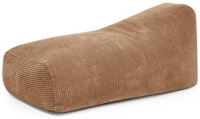 Brązowy sztruksowy worek do siedzenia Snug 130 – SLOWDOWN
