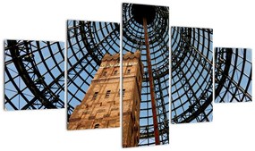 Obraz wieży w Melbourne (125x70 cm)