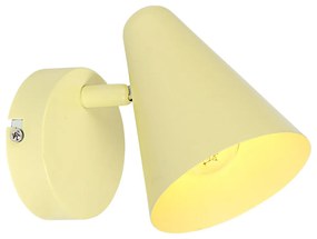 Żółty kinkiet Amor – Candellux Lighting