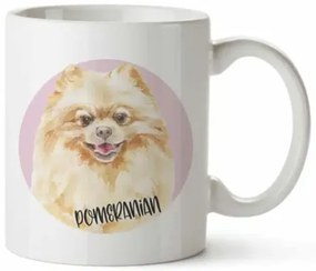 Bohemia Gifts Ceramiczny kubek - Pomeranian, 350ml