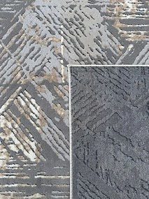 Dywan nowoczesny Rio szaro-beżowy 160 cm x 220 cm