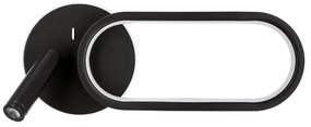 Czarny kinkiet LED Monet – Candellux Lighting