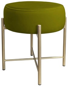 Taboret Pola noga metalowa złota BL75