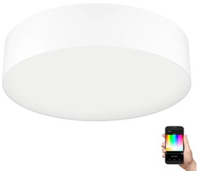 Eglo 900439 - LED RGBW Ściemnialny plafon ROMAO-Z LED/35W/230V biały