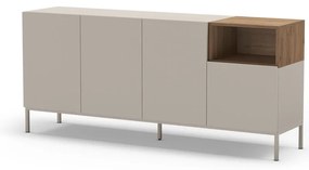 Kremowa komoda 180x80 cm Cailin – Marckeric