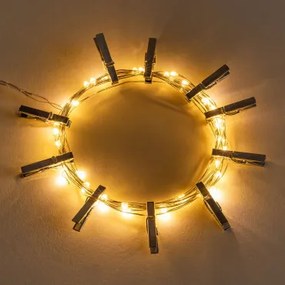 Girlanda Dekoracyjna Led 3,50 M Z Klipsami Inça Cromado - Sklum