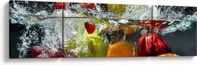 Obraz - Owoce (170x50 cm)