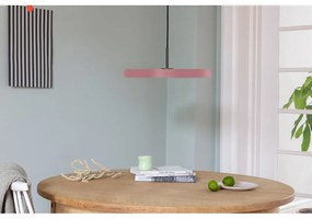 Różowa lampa wisząca LED z metalowym kloszem ø 43 cm Asteria Medium – UMAGE