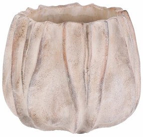 Betonowa donica na kwiaty S1, szara, 18 x 15 cm, 18 cm