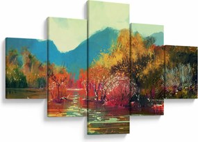 Obraz - Kolory jesieni (125x70 cm)