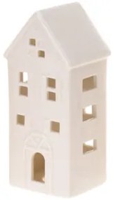 Ozdobny domek ceramiczny LED, 16 cm
