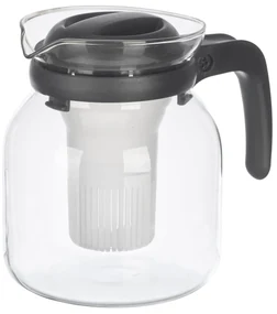 Szklany dzbanek z zaparzaczem do kawy i herbaty, 1,2 l