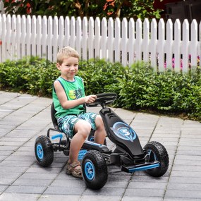 Gokart HOMCOM - gokart dla dzieci, małe kartsy dla dzieci, kartsy dla dzieci 50cc, kartsy dla dzieci 100cc | Aosom PL