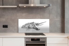 Panel nad Blat Kuchenny Jednorożec w Stylu Kreskówkowym