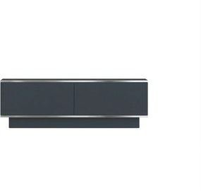 PROMOCJA Stolik RTV ALVIN 135 cm, antracyt/srebrny II. jakość