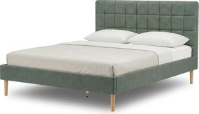 Łóżko E-Line Baretta 160x200, Cloud 33 zielony