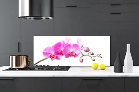 Szkło do Kuchni na Ścianę Harmonijny Bukiet Ścienny