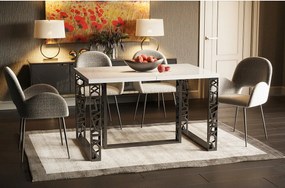 Stół rozkładany EWEREST MAX 130(330)x85 biały połysk