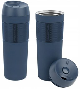 Kubek termiczny Florina CALORE 450 ml, niebieski