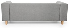 Szara sofa Scandic Diva, 216 cm