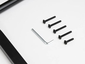 Szare krzesło jadalniane MARLEN VELVET z czarnymi nogami