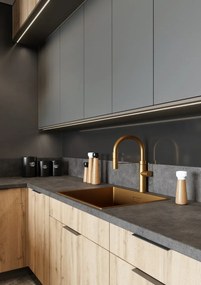 Szafka kuchenna stojąca 60/233 BONO D60 SŁ P/L 2FR dąb złoty STOLKAR