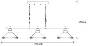 Czarna lampa wisząca Sivani – Opviq lights