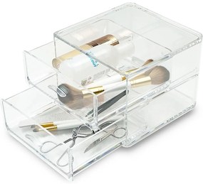 Plastikowy organizer łazienkowy na kosmetyki – Addis