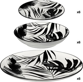 Zastawa stołowa PALME, 18 elementów