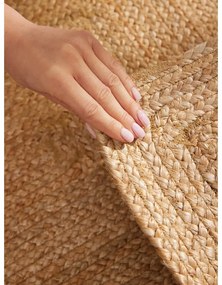 Dwustronny chodnik z juty tkany ręcznie w naturalnym kolorze 80x200 cm Sharmila Natural Brown – Hanse Home