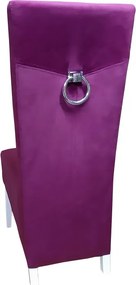 Krzesło nowoczesne do jadalni pikowane oparcie wygodne siedzisko